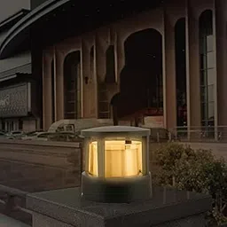 Black Body 6 Watt Warm White LED Gate Light: Modern and Durable Outdoor Lighting with Transparent Cover and 10x10.4 cm Dimensions – Perfect for Entrance, Gate, and Pathway Illumination-image-28