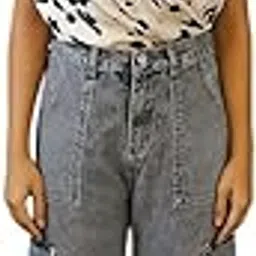 Women's Straight Fit Classic Jeans – Soft Stretch Denim with Perfect Regular Fit for Effortless Casual Comfort Wear-image-7