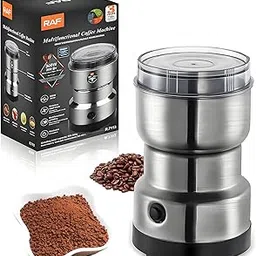 Electric Coffee Grinder,Multifunctional Coffee Bean Grinder,Food Grade 18/10 Stainless Steel Blades,Lightweight Design,Suitable for Beans,Spices and Herbs-picture-10