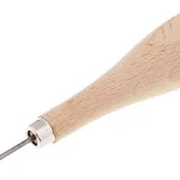 Enakshi® 3x1 Piece Wooden Handle Leather Sewing Bent Awl for DIY Hand Leather Crafts|Crafts | Leathercrafts | Leathercraft Tools | Other Leather Tools-picture-18