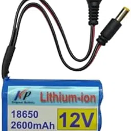 KP Original 12V Li-ion 18650 Lithium ion Rechargeable Battery Pack 3S 11.1V 12.6V Battery Pack for Power Bank, Bluetooth Speaker, IoT, and Industrial Applications (12v 2600mAh Li-ion Battery)-picture-13