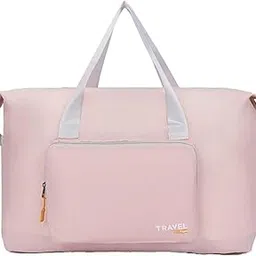 vattu Travel Bag, Folding Duffel Bag, Hand Storage Bag, Short-Distance Business Trip Storage Bag, Pink-picture-40