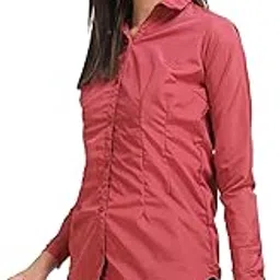 spyrike Regular Slim Fit Soild Full Sleeves Casual/Formal Sami Cotton Shirt for Women-picture-44