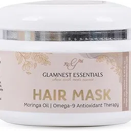 Glamnest Essentials Hair Mask with Moringa Oil & Omega-9 | Deep Hydration & Repair for Dry, Damaged, Frizzy Hair | Strengthens, Smoothens & Adds Shine | Sulphate & Paraben Free | 250ml-picture-28