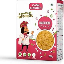CookGarden 100% Semolina Macaroni Pasta 450g | High Protein Healthy Diet | Maida Free & Cholesterol Free-picture-41