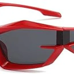 augen Cool Futuristic Y2K Sunglasses Men Women Sports Wraparound Shield Cat Eye Glass Alien Space Shades (223)-picture-37