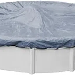 Robelle 3424-4 Premier Winter Pool Cover for Round Above Ground Swimming Pools, 24-ft. Round Pool-picture-13