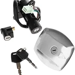 SECRET DESIRE Ignition Switch Lock+Fuel Gas Tank Cover+Steering Lock Set for SUZKI GS125|Motors|Parts & Accessories|Motorcycle Parts|Electrical & Ignition|Other Electrical & Ignition-image-47