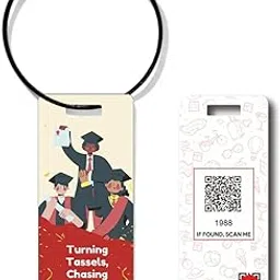 seqr Smart QR Code Bag Tag ? Lost & Found Custom Name for College, School, Backpack, Luggage, Stroller ? Waterproof Metal ID Tag with Wire Cable ? Teens Travel Accessory ? Scan & Contact-picture-29