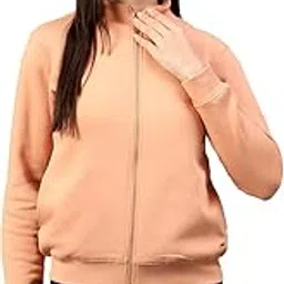 cantabil Solid Full Sleeves Regular Fit Women Casual Sweatshirt| Casual Winter Sweatshirts for Women | Ladies Sweatshirts for Winter Wear (P_LSWS00067)-picture-17