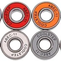 CALANDIS® 8 Pieces ABEC 11 High Speed Wearproof Skateboard Scooter Inline Bearings-image-27