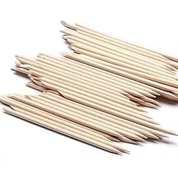 Rubyface Orange Wood Nail Sticks Double Sided Multi Functional Cuticle Pusher Remover Manicure Pedicure Tool for Manicure Pedicure (50 pcs)-image-97