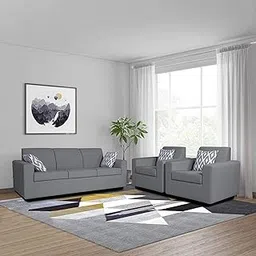 Adorn India Monteno 3-1-1 5 Seater Sofa Set (Grey) (3 Year Warranty)-picture-13