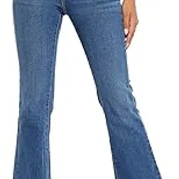madame Women Solid Light Blue Denim Jeans image 1
