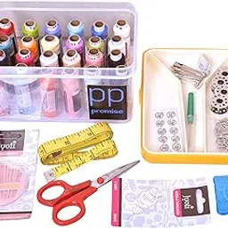 HOME BUY Multipurpose Tailoring Sewing Solution Kit Essentials-1001- with Strong Organizer Box-picture-31