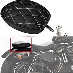 Lyla Stitched Rear Passenger Seat Pillion Pad For Sportster XL1200 883-picture-30