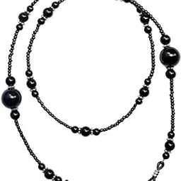 saz dekor Eyeglasses Lanyard Rope Chain Beads Sunglasses Strap Holder Retainer Black|Sunglass For Woman With Storage Box, Trending, Stylish & Durable Sunglasses, Lightweight Large Frame for Woman|-picture-48