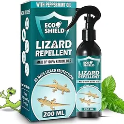 EcoShield Lizard Repellent Spray For Home 200ml | 100% Natural & Effective Pest Control Spray | Blend Of Peppermint & Citronella Oil | Anti Lizard Spray For Home | Safe For Kids And Adults (PACK OF 1)-image-31