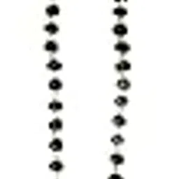Traditional Mangalsutra Necklace with Black Beads, Gold-Plated Star Pendant, Ruby and Crystal Stones-image-3