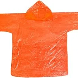 jazzy pearls JAZZY PEARLS® Raincoat Portable Hooded Rain Cover for Fishing Orange-Sporting Goods-Outdoor Sports-Camping & Hiking-Clothing-Other Camping, Hiking Clothing-1 Piece Raincoat1 Piece Storage Bag-picture-40