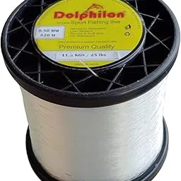 0.50 MM/Clear Nylon MONOFILAMENT Fishing LINE in 240GMS NET WT Package in Bobbin-picture-13