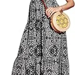 Women Floral Flared Skater Dress-image-63