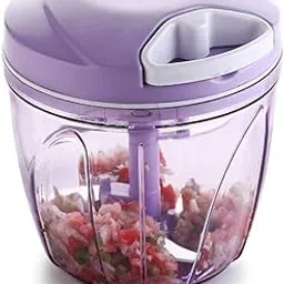 MORVIX 1L Handy String Chopper – Manual Vegetable & Fruit Cutter with 5 Stainless Steel Blades | Quick Pull Chopper for Onion, Salad, Dry Fruits & More (1000ml)-image-16