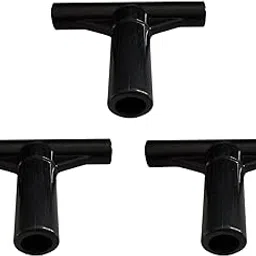 3 Pieces Trampoline Enclosure Pole End Caps Fittings for Park Garden Outside| Sports Equipment | Outdoor Sports Gear | Exercise Gear-picture-28
