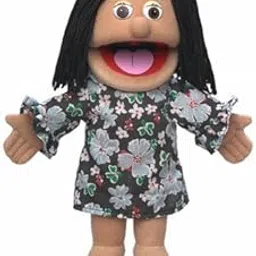 Silly Puppets Maria Hispanic Mom 14" Hand Puppet-picture-22