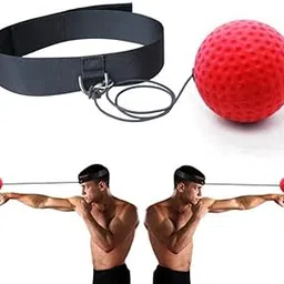 The Boxing Reflex Ball with Headband and Cotton Mask for Speed Reactions; Punching; Fight Skill and Hand-Eye Coordination(Pack of 1)-picture-17