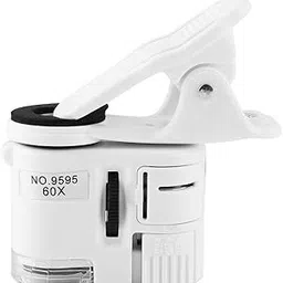 Akozon Mini Mobile Phone Microscope 9595W 60X Magnifying Glass LEDLight Mini Mobile Phone Clip Microscope-picture-35