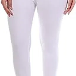 Women Solid Cotton Lycra Stretchable Leggings | Comfortable Ankle-Length Slim Fit Leggings for Women & Girls | Soft, Breathable Wear Bottoms-image-10