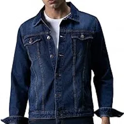 high star Men's Cotton Full Length Jacket HSJKTR1188-picture-34