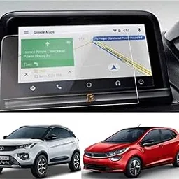 ARMOUR GUARDS GLOSSY FINISH Screen Protector Compatible With TATA NEXON And ALTROZ (Connectnext 6.5 Inch) CAR Infotainment System (7 Inch) (PACK OF 2) (Not Compatible with 2021 Harman infotainment)-picture-15