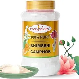 MANGALAM Bhimseni (Original) Solid Camphor 250g Jar - Pack of 1 | 100% Pure | for Puja, Aromatherapy & Air Freshener | Sweet Fragrance-picture-13