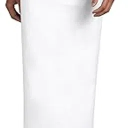 sac shree aparajeet creations Thalapathy Border Dhoti Pure Cotton for Men - 4.5 M-picture-56