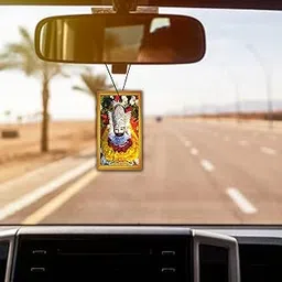 ShopTwiz Khatu Shyam Ji Bhakti Tag Car Hanging Ornament & Accessories-picture-39