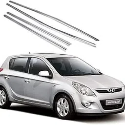 MT Car Lower Chrome Window Garnish for I20 (2008-2012)-picture-16