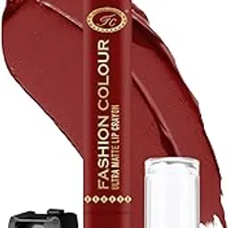 FASHION COLOUR Ultra Matte Lip Crayons With Free Sharpener | Smudge Proof And Waterproof | For Hydration And Moisturization | Long Lasting Lipwear with Matte Finish, Cruelty-free and Paraben-free - 2.5 gm(Tango Red)-picture-34