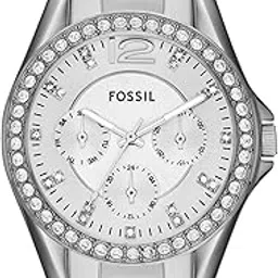 fossil Riley Analog Silver Dial Women's Watch - ES3202 image 1