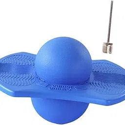 BNF® Pogo Trick Ball Kids Bouncing Ball for Home Fitness Exercise Balance Ability Blue-Sporting Goods-Fitness Running & Yoga-Fitness Equipment & Gear-Exercise Balls-1 Pogo Ball 1 Air Pump-picture-33