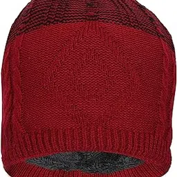 fabseasons Unisex Acrylic Woolen Winter Skull Cap-picture-54