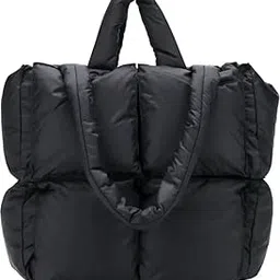 Cloud Carry Women's Tote Bag | Lightweight Polyester Shoulder Bag with Spacious Compartments for Daily Use-image-16