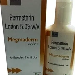 Megmaderm Permethrin Lotion 5.0% w/v, Antiscabies and Anti Lice Treatment, 60 ml pack of 4-picture-57