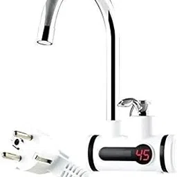Future Studio Home Instant Electric Tap Water Heater Tap Faucet - Tankless Geyser Heating Tab with Digital Temperature Display, Ideal for Kitchen and Bathroom Accessories-picture-30