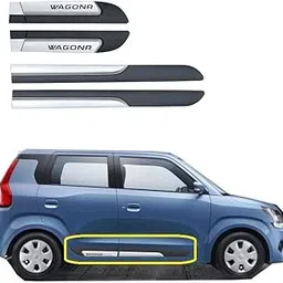 Car Side Cladding Beading Moulding Door Protector Guard Compatible with WagonR (2019 - Present) Set of 4 Pieces-picture-11