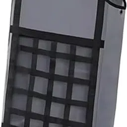 FABLOFT Horse Hay Bale Bag Heavy Duty Extra Large with Hay Nets for Goat Farm Stable Grey-image-40