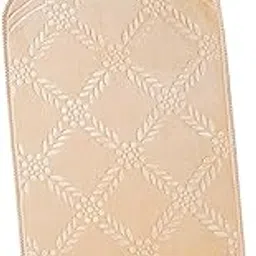 Prayer Rug Soft Turkish Portable Muslim Prayer Mat for Adults Men Women Kids Beige-image-15