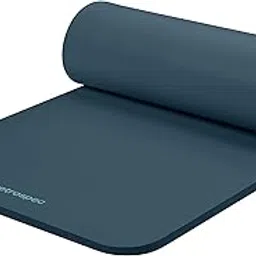 Retrospec Solana Yoga Mat 1" Thick w/Nylon Strap for Men & Women - Non Slip Exercise Mat for Home Yoga, Pilates, Stretching, Floor & Fitness Workouts - Ocean Blue-image-26