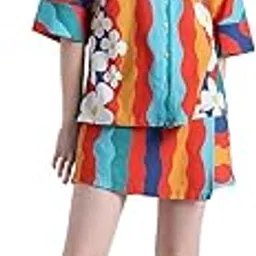 only Women's Regular Fit Floral Printed Pure Cotton Casual Shirt-picture-10
